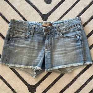 Paige denim cutoff shorts - size 27